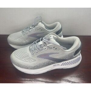 Brooks Ariel GTS 24 Women's Size 7 Wide (D) Running Shoe In Gray & Purple $160